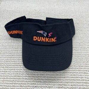 New England Patriots Runs On Dunkin' Golf Sun Visor adjustable cotton